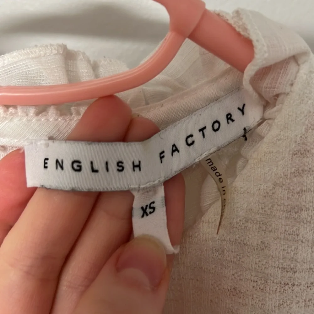English Factory white blouse - Picture 4 of 4